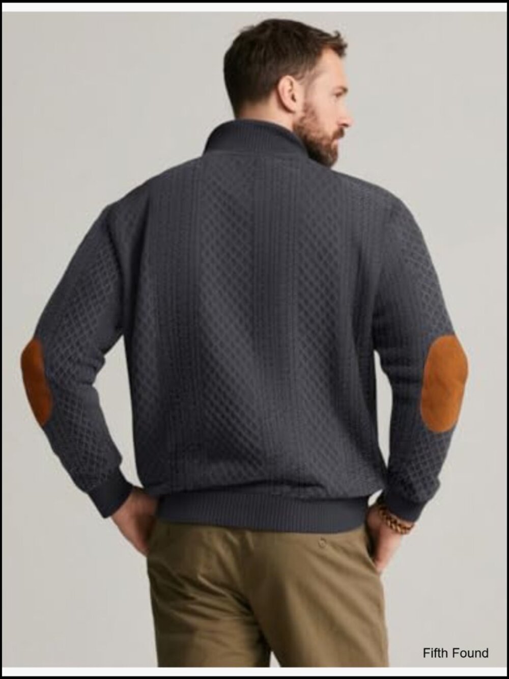 Crewneck Button Sweatshirt Long Sleeve Pullover Casual Quarter Button Top - Picture 6 of 7